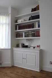 Fitted Bookcases Alcove Shelving
