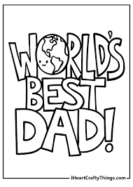 father s day coloring pages 100 free