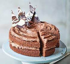 3 Layer Chocolate Cake Recipe Bbc Good Food gambar png