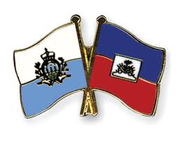 Selbstklebende klebefolie, die sich an (fast) jeden untergrund anschmiegt. Freundschaftspins San Marino Haiti Flaggen Und Fahnen