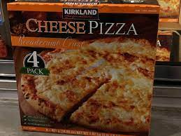 kirkland signature cheese pizza 4 pack