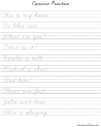 Free Printable Cursive Handwriting Worksheets Collection Of Free