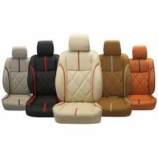 Faux Leather Colored Car Front Seat