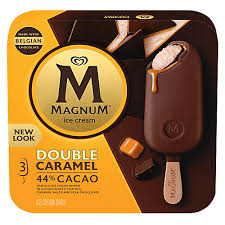 magnum double chocolate ice cream bars