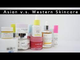 asian v s western skincare is one