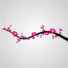 Cherry Blossom Graphics Ai Royalty Free