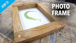 wooden photo frame diy woodworking