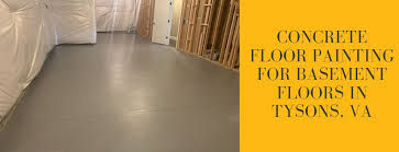 Concrete Floor Painting For Basement