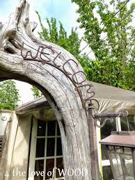 Driftwood Garden Arch