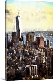 Gotham City Ii Nyc Painting Series