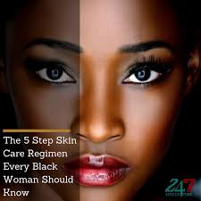 skin care regimen every black woman
