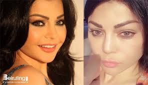 haifa wehbe without makeup