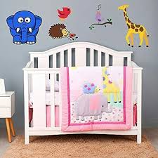 baby bees zoo safari crib bedding sets