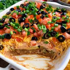 7 layer dip perfect party appetizer