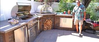 Outdoor Kitchen With Fireplace For Your