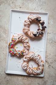 mochi donut pon de ring fried version