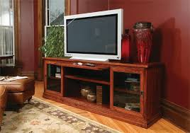 Tv Console With 2 Sliding Glass Doors