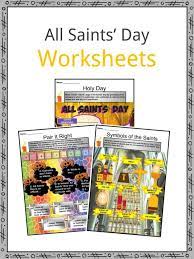 In which church does all saints' day fall on the sunday after pentecost? All Saints Day Facts Worksheets Famous Saints Traditions For Kids