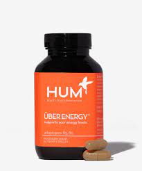 hum nutrition uber energy adrenal fatigue adaptogen supplement 60 ct