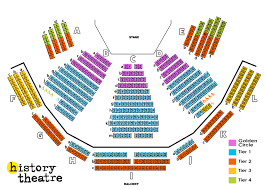 Seating Chart History Theatre