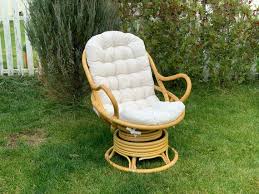 Rattan Long Chair Cushion Soft Seat