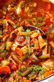 Hearty Cabbage Soup Recipe gambar png