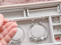 blush stackers jewelry box for pandora