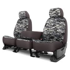 Digital Charcoal Custom Seat Covers