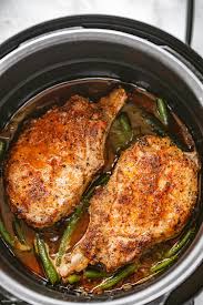 instant pot pork chops and green beans
