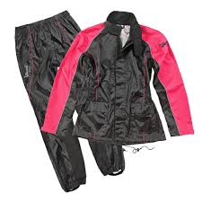 Joe Rocket 1012 2903 Rs 2 Rain Womens Suit Medium Black Pink