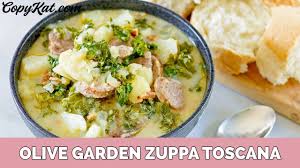 olive garden zuppa toscana for the