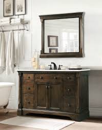 48 inch single sink bathroom vanity in