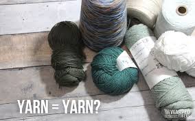 weaving and knitting yarn