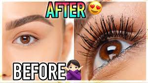 long lashes with only mascara