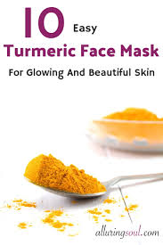 10 turmeric face mask for glowing and