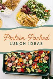 23 Quick High Protein Lunch Recipes For A Busy Workday Aria Art gambar png