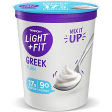 is light fit plain greek yogurt keto