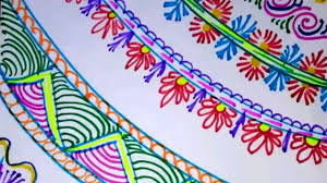 Easy Simple And Attractive Border Designs Project File Chart Paper