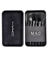 mac vergetm verge cosmetic makeup brush set 12 no s
