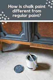 why use chalk paint vs regular paint