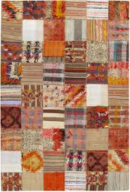 hi low turkish patchwork rug u 3397