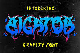 35 best graffiti fonts for urban art