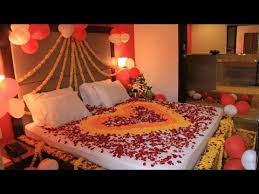 first night room decorations romantic