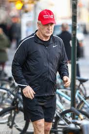 Alec baldwin has defended his wife hilaria after she was forced to admit her real name is hillary and she was born in boston and not majorca. Alec Baldwin Mocks Donald Trump In Russian Make America Great Again Cap Daily Mail Online
