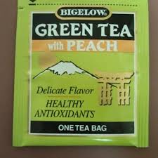 bigelow tea green tea with peach