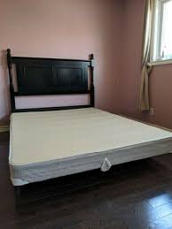 ikea solid wood bed headboard iron
