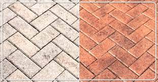staining concrete pavers how to guide