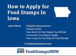 How To Apply For Food Stamps In Iowa Online Food Stamps Now