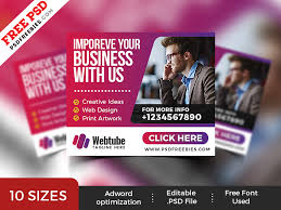 free business web banner templates psd