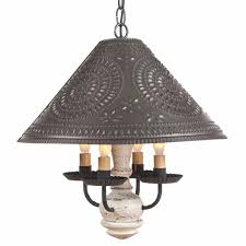 Wood And Punched Tin Pendant Light Country Ceiling Lamp Shade In 4 R Saving Shepherd